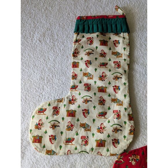 NWOT   Handmade Christmas stockings - Picture 6 of 8